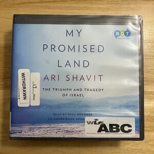 My Promised Land Ari Shavit BOT 17 CD Set Triumph And Tragedy Of Israel Book